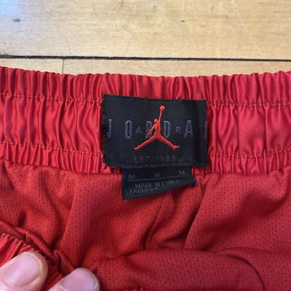 Air Jordan Shorts Size Men’s Medium Bulls Colors Drawstring Pockets Thick - Picture 2 of 12